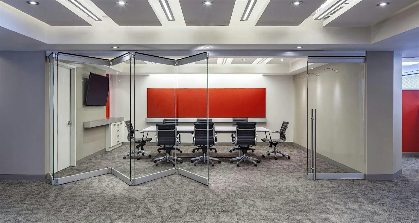 Glass / Transparent Operable Partition System
